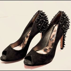 Sam Edelman Spike Peep Toe Pumps slightly used.